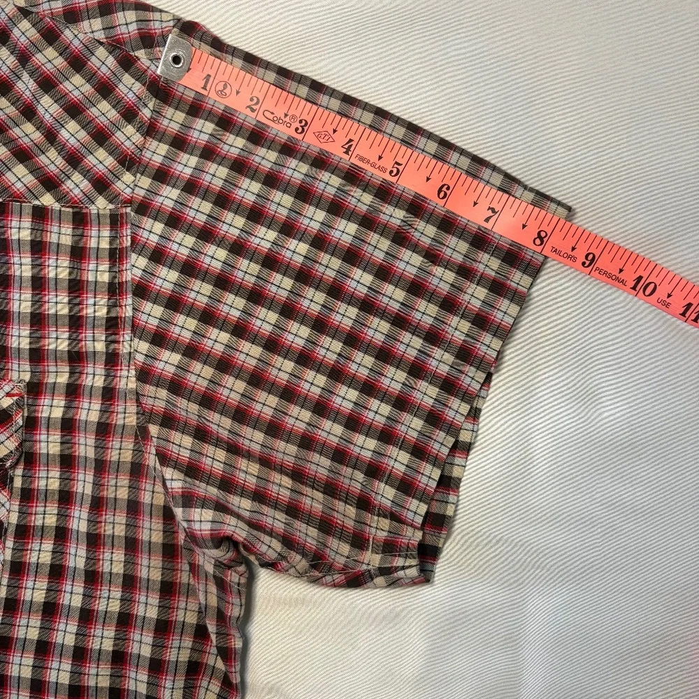 Dickies Button-Down Pearl Snap‎ Shirt Size XL